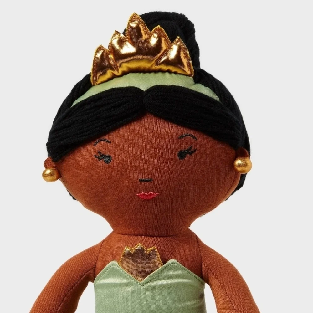 New Target Christmas Pillowfort Disney Princess Tiana Kid's Pillow Buddy/ plush